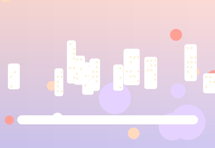 城市夜景与柔光